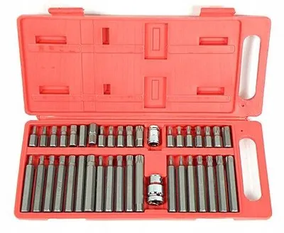 Produktbild von LEO TOOLS Bit-Set Innensechskant Torx Spline 40 Teile