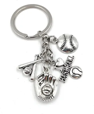Immagine prodotto di Onwomania - Guanto da baseball - Portachiavi in metallo, ideale come regalo, ad esempio per il migliore amico, la migliore fidanzata, la mamma - Per uomini, donne e bambini