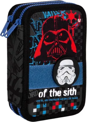 Zdjęcie produktu dla Piórnik 2-komorowy z wyposażeniem CoolPack  Disney Core Jumper 2 Star Wars