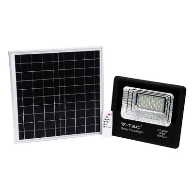 Immagine prodotto di V-TAC Faro solare a LED VT-60W, 20 W, 6000 K, con pannello + telecomando
