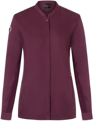Produktbild von KARLOWSKY Damen Kochjacke GREEN-GENERATION Modern-Fit Aubergine 58