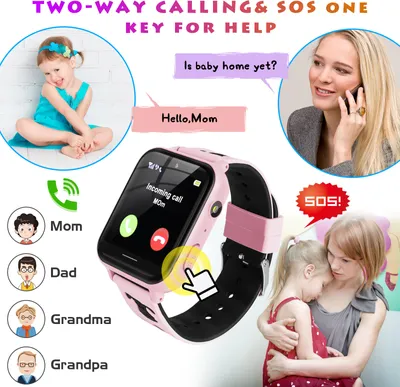 Obrázek produktu pro Dětské herní chytré hodinky, hudební přehrávač, chytré hodinky, svítilny, 10 vzdělávacích her [s 1 GB micro SD kartou], sportovní náramkové hodinky pro děti od 3 do 14 let, dárek pro chlapce a dívky, růžová barva