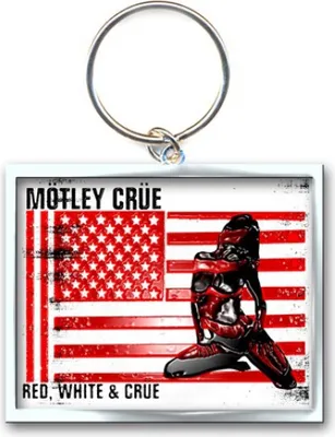 Produktbild von Mötley Crüe Red, White & Crue Schlüsselanhänger