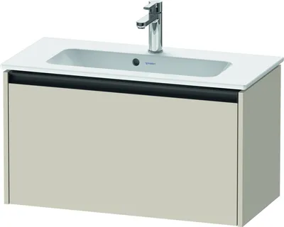 Produktbild von Duravit Ketho.2 Wastafelonderkast 68x39x44 cm Supermat Taupe