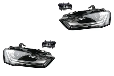 Produktbild von Scheinwerfer Satz passend für Audi A4 8K 02/12- Xenon D3S Li. & Re. + Nebelsche. 8K0941043C 8K0941043 8K0941044 8K0941044C 8K0941699 8K0941699B Johns