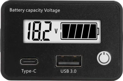 Produktbild von Monitor baterie,Monitor baterie 8-30V,Chytrý monitor baterie,Digitální monitor baterie,Digitální měřič procenta elektrické energie v baterii,Digitální měřič procenta elektrické energie