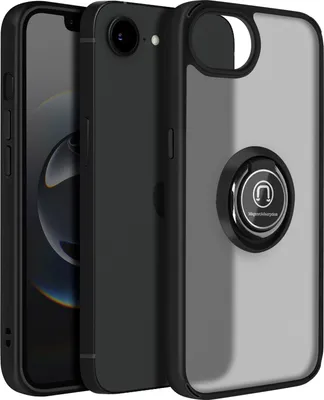 Obrázok produktu pre Avizar, puzdro pre iPhone 16e s magnetickým krúžkom, čierne
