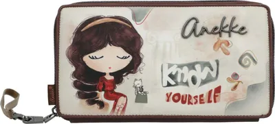 Immagine prodotto di Anekke portafoglio caso di identificazione Muse Passport Wallet Multicolor multicolore