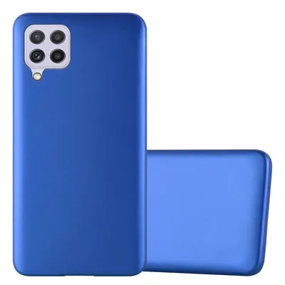 Produktbild von Cadorabo Schutzhülle für Samsung Galaxy A22 4G / M22 / M32 4G Hülle in Blau Handyhülle TPU Silikon Etui Cover Case