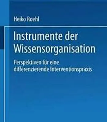 Obrázek produktu pro Instrumente der Wissensorganisation