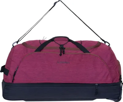 Produktbild von Reisetrolley Reisetasche Elephant Travel Trolley Cruiser 100-135 Liter Dehnfalte Wäsche + Schuhfach flach verstaubar Reise Tasche 13031 Rot Bordeaux