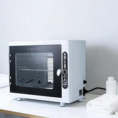 Produktbild von Sterilisatoren & Vaporisatoren, 8 L UV Desinfektionsschrank, UV-Sterilisator, Desinfektionsbox, Sterilisationsgerät, für Maniküre, Salon