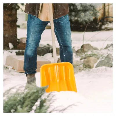 Produktbild von Kunststoff-Schaufelkopf für Schneeschaufel – Ersatzteil für Müllwerker und Schneeräumung