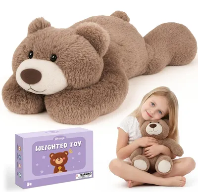 Obrázek produktu pro Vážený plyšový medvídek - 1,5 kg - Plyš - 50 cm