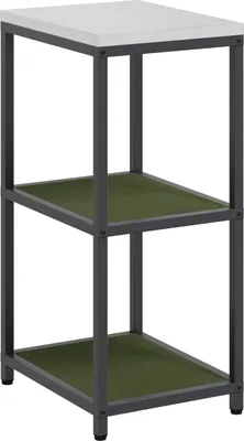 Image de Rangement de cuisine HATTEM Vert olive 40 x 50 x 92 cm Acier