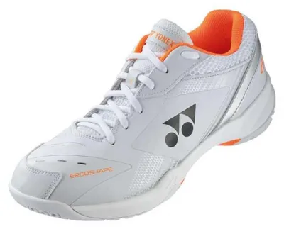 Produktbild von YONEX Power Cushion 65 X Badmintonschuhe Unisex Weiß/Orange Gr. 38