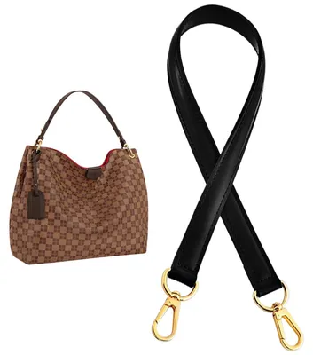 Image de Sangles de remplacement en cuir végétal pour sacs à main