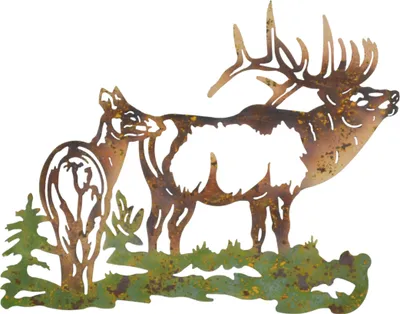 Produktbild von Wanddekoration Hirschkuh und Hirsch