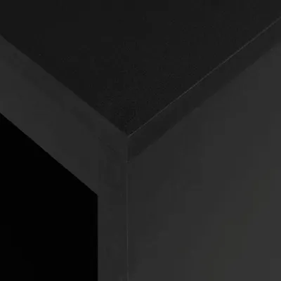 Immagine prodotto di vidaXL Tavolo da bar con ripiano nero 110 x 50 x 103 cm