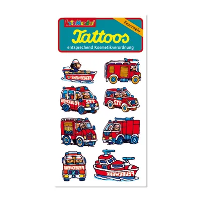 Produktbild von Lutz Mauder Verlag GmbH & Co.K Tattoo Feuerwehr Benny Brandme Sonstige Sonstige