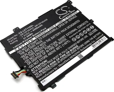 Produktbild von TECHTEK Akku Kompatibel mit [Lenovo] Thinkpad 10 20E3, Thinkpad 10 20E4, Thinkpad 10 2nd Ersetzt 00HW016, für 00HW017, für 00HW018, für 00HW019, f
