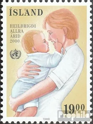Produktbild von Briefmarken Island 1988 Mi 694 (kompl.Ausg.) postfrisch WHO