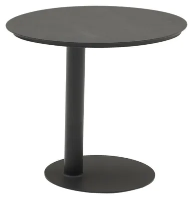 Produktbild von Couchtisch Madison Beistelltisch Gartentisch Loungetisch Oval 33x45x40 cm Anthrazit