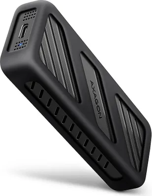 Image de AXAGON Axagon Axagon EEM2-20G NVMe-SSD-Gehäuse USB-C 3.2 20 Gbps 2230 - 2280 - schwarz SSD enclosure Black M.2