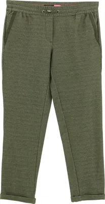 Produktbild von 28111F Cecil, Tracey, Damen Jogging Hose, Twillstretch, olive meliert, M