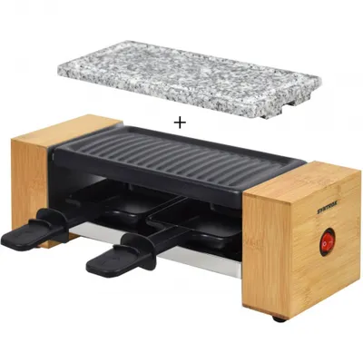 Image de Syntrox Raclette-Grill Set Corippo avec plaques interchangeables, 600 W