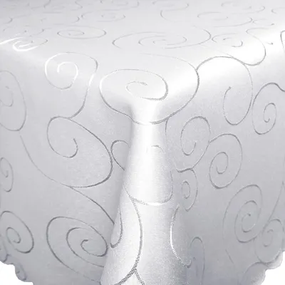 Produktbild von ORNAMENTE Tischdecke Rechteckig 110x160 WEISS