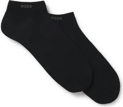 Produktbild von BOSS Herren 2p Uni Cc Sneakersocken, -001 black, 39-42 EU