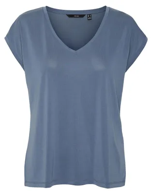 Produktbild von VERO MODA Basic Stretch T-Shirt V-Neck VMFILLI Größe: XS