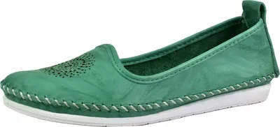 Produktbild von Andrea Conti 0023410 Damen Ballerina Mokassins Leder Slipper, Größe:37 EU, Farbe:Mehrfarbig