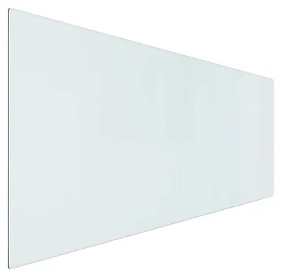 Produktbild von vidaXL Feuerstelle Glasplatte Transparent 120 x 50 cm Glas