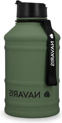 Productafbeelding van Famanu waterfles 2 liter - Extra grote fles met drinktuit