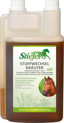 Image de Stiefel Stoffwechselkräutersaft Pferd Complément alimentaire pour le métabolisme