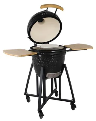 Obrázek produktu pro Zahradní keramický gril  Kamado - L 18" Black Pro-Tech CHEF 40399_SE_B