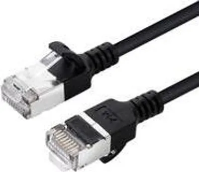 Immagine prodotto di Microconnect V-FTP6A10S-SLIM Netzwerkkabel Schwarz 10 m Cat6a U/FTP (STP) (V-FTP6A10S-SLIM)