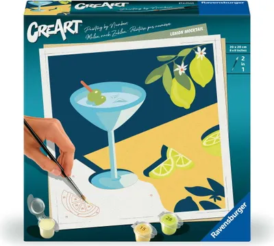Zdjęcie produktu dla Ravensburger 25561, 1 stron(y), Dołączone farby, Chłopak, dziewczyna, Zestaw do kolorowania według numerów