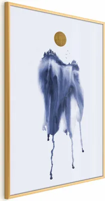 Produktbild von Posterpapier Poster - Watercolor Abstraction 29.7x42 cm Abstrakt a-A-0399-ao-a