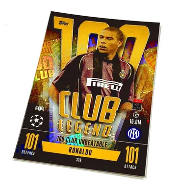 Obrázok produktu pre Match Attax Extra 2023/24 Card. 339 Ronaldo / 100 Club Unbeatable