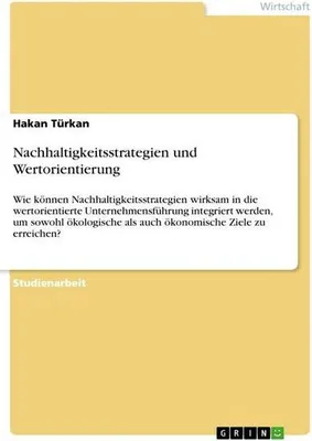 Produktbild von Nachhaltigkeitsstrategien und Wertorientierung