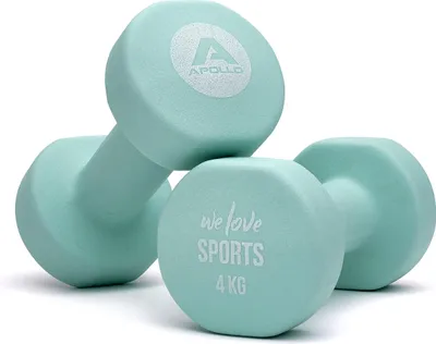 Produktbild von Kurzhantel Set 8 kg Gesamtgewicht (2x 4 kg) für Fitness und Krafttraining