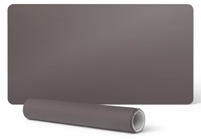 Produktbild von Rutschfeste Schreibtischunterlage mit Muster, braun, 90 x 45 cm