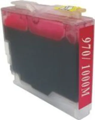 Produktbild von Kompatible Druckerpatrone wie Brother LC-970 / LC-1000 XL Magenta für     DCP-130, DCP-135, DCP-150, DCP-330, DCP-350, DCP-357, DCP-540, DCP-560, DCP-680, DCP-750, DCP-770,    MFC-235, MFC-240, MFC-260, MFC-440, MFC-465, MFC-660, MFC-680, MFC-845, MFC-885, MFC-3360, MFC-5460