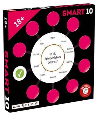 Produktbild von Piatnik Smart 10 Zusatzfragen 18+