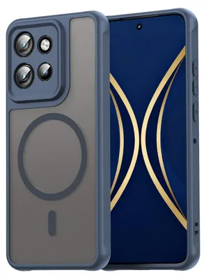 Produktbild von Magsafe Handyhülle für Motorola Edge 50 Neo / Edge 60 Neo Hülle Magnet Case Blau