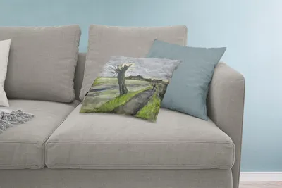 Obrázek produktu pro MuchoWow® Dekorační polštář Polštář na pohovku Dekorační polštář do obývacího pokoje 60x40 Vrba Pollardova - Vincent van Gogh