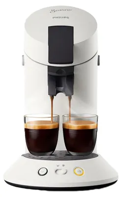 Produktbild von Senseo CSA210/11, Pod-Kaffeemaschine, 0,7 l, Kaffeepad, 1450 W, Weiß